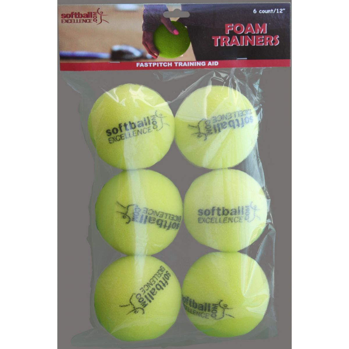 Softball Excellence 10000305 Foam Trainers (6 Balls per pack