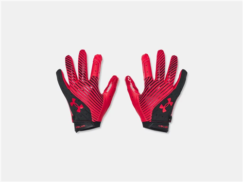 Under Armour 1376475 UA Blur Football Gloves | BSG
