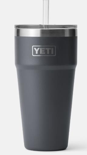 YETI RAMBLER® 21071500644 26 OZ STACKABLE CUP WITH STRAW LID | BSG