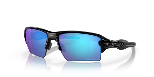 Oakley Flak 2.0 XL Sunglasses - Polished Black/Prizm Sapphire