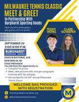 Milwaukee Tennis Classic Meet and Greet at Burghardt Sporting Goods | BSG