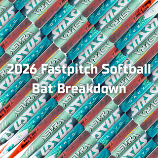 2026 fastpitch softball bats in stock at Burghardt Sporting Goods in New Berlin, Wisconsin