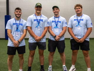 The embroidery machine for our Homebase Bash