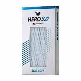 Hero 3.0 Semi Soft Lacrosse Mesh on Burghardt Sporting Goods