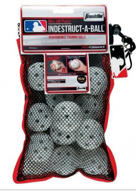 MLB 5" Indestruct-A-Balls Micro Baseball