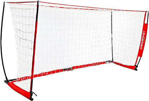 PowerNet S001 Portable Full-Size Soccer Goal, 12×6-Ft