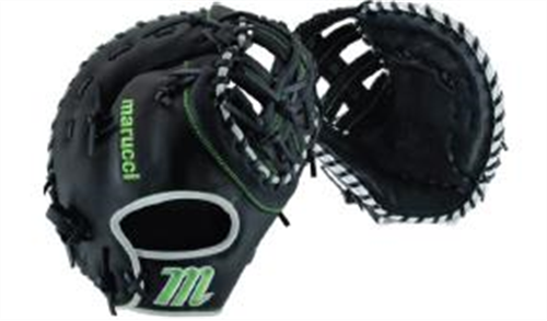 MARUCCI MFG3KR37S1-BK/N KREWE SERIES | 12.5" TWO BAR POST 1B GLOVE