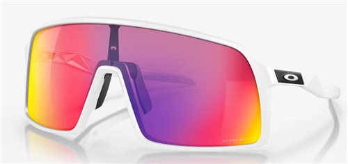 OAKLEY 0OO9406-940606 Sutro Prizm Road Lenses, Matte White Frame