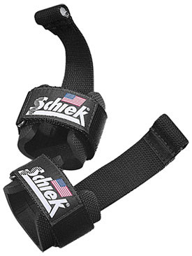 Power Lifting Straps with Dowel