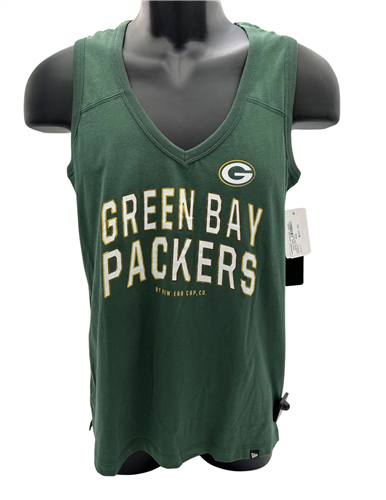 NEW ERA 40182L-PACKERS Womens New Green Bay Football Tank Top