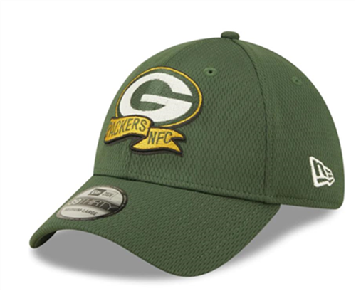 New Era 60279985 Green Bay Packers NFL 39THIRTY Sideline Coach 2022 Baseball Cap