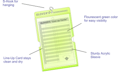 Line-up Card Holder