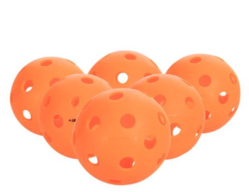 ESCALADE SPORTS KZ42006O FUSE INDOOR PICKLEBALL BALLS - 6PK