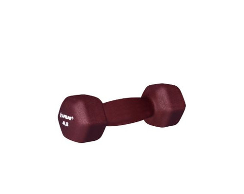 Lifeline LLND4 Hex Neoprene Dumbbell 4LBS
