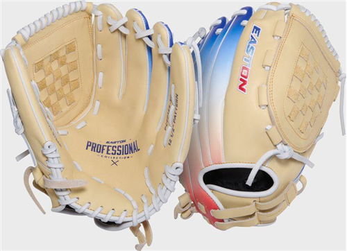 Easton Colorsplash 2.0 12.5" Fastpitch Glove Red/White/Blue