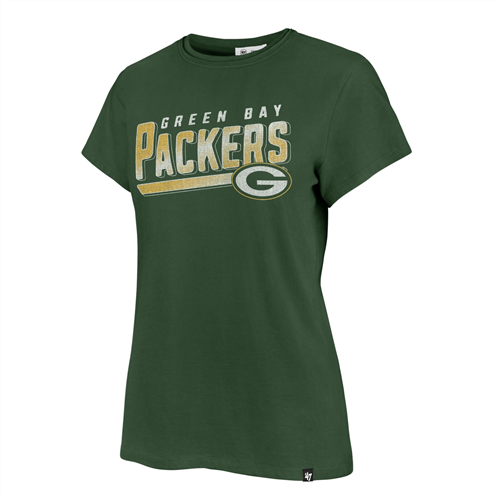 47 BRAND F12TWYIFI588578 PACKERS WOMEN'S PEP UP FRANKIE TEE