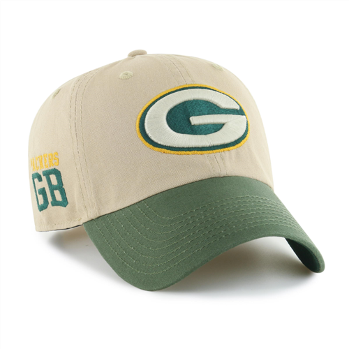 '47 F-ASHFD12LAP-KH GREEN BAY PACKERS ASHFORD CLEAN UP HAT