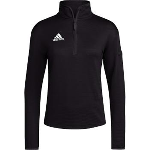 ADIDAS IS1094 WOMEN'S COACH L/S 1/4 ZIP KNIT JKT