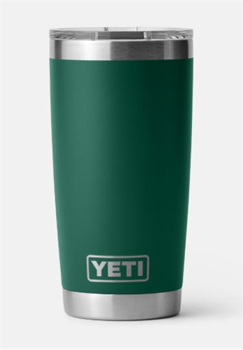 Yeti Rambler 20 oz Tumbler with Magslider Lid - Black Forest Green