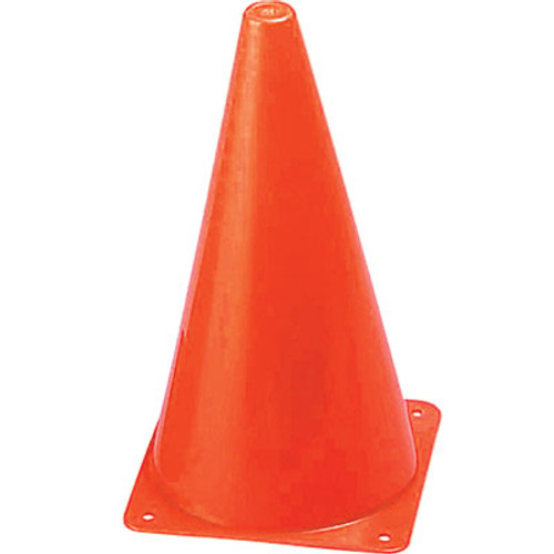 Champion Sports 9 Inch High Visibility Plastic Cone
