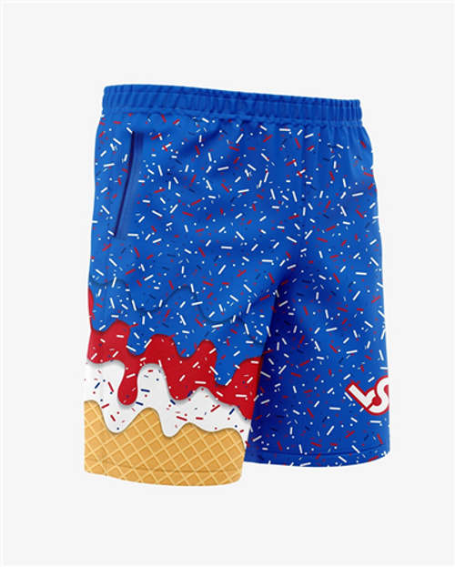 Cratus Ice Cream Drip Shorts Youth