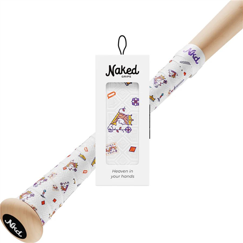 Naked Grips Artist Series Queen of Diamonds Bat Grip 1.0mm