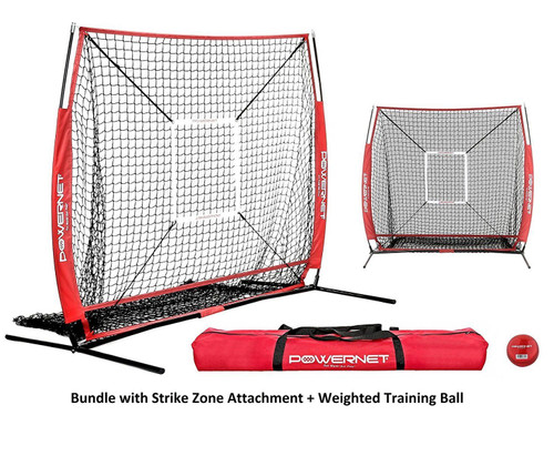 Powernet 5x5 Baseball and Softball Practice Net