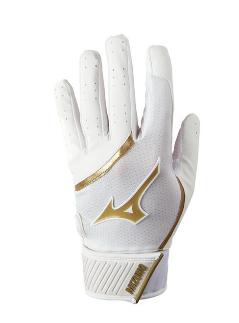 Mizuno 330425 MVP Youth Baseball Batting Gloves