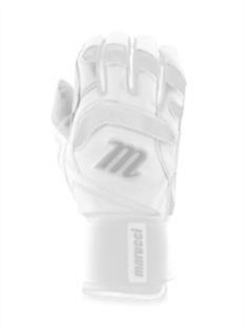 MARUCCI MBGSGN3FW-W/W 2021 SIGNATURE BATTING GLOVE FULL WRAP - WHITE
