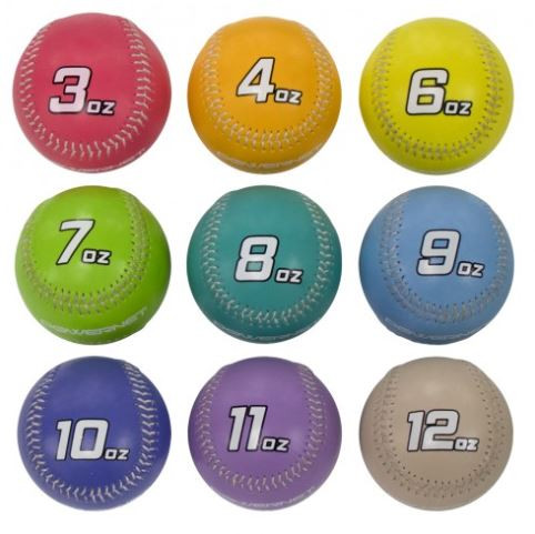 Powernet 1182 Progressive Weighted Baseballs 9Pk