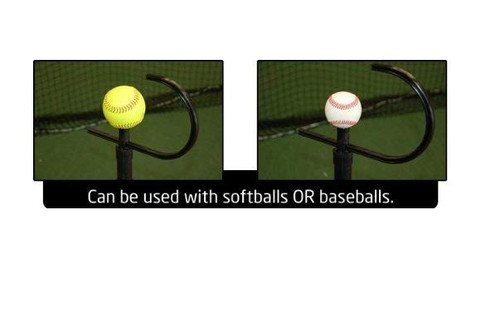Insider Bat - Hands Inside Trainer Baseball Softball Hitting Trainer Training Aid Batting Tee Attachment - Made in USA