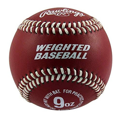 9oz Weighted Training Baseball