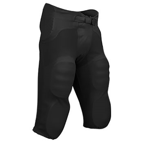 Champro FPU13A Men's Safety Integrated Football Practice Pants with Built-In Pads