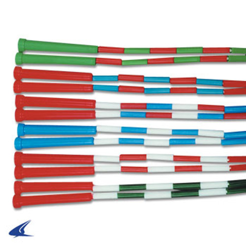 Plastic Segmented Jump Ropes-Braided Nylon