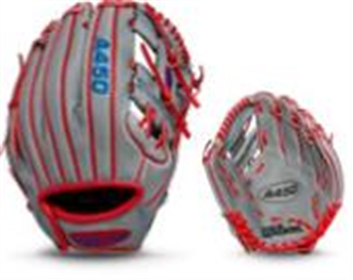 WILSON WBW1014711075 A450™ SERIES INFIELD GLOVE - 10.75"