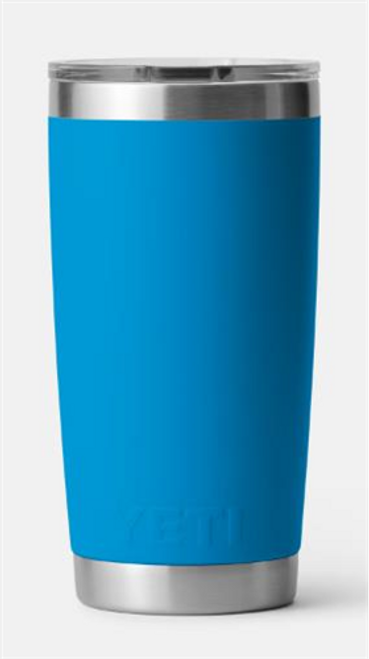 Yeti Rambler 20 oz Tumbler with Magslider Lid - Big Wave Blue