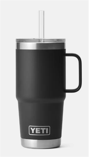 YETI RAMBLER 25 OZ MUG WITH STRAW LID