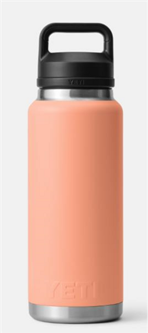 Yeti Rambler 36 oz Water Bottle with Chug Cap - Lowcountry Peach