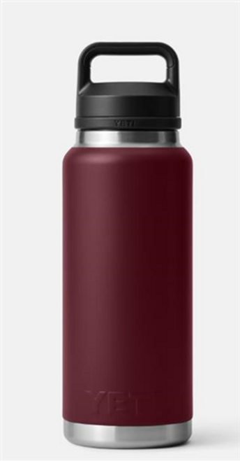 Yeti Rambler 36 oz Water Bottle with Chug Cap - Wild Vine Red