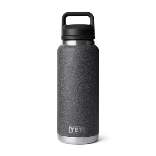 YETI Rambler 36 oz Water Bottle With Chug Cap - Black Stone
