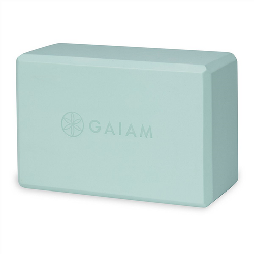 Gaiam 05-63614 Yoga Block - Cool Mint