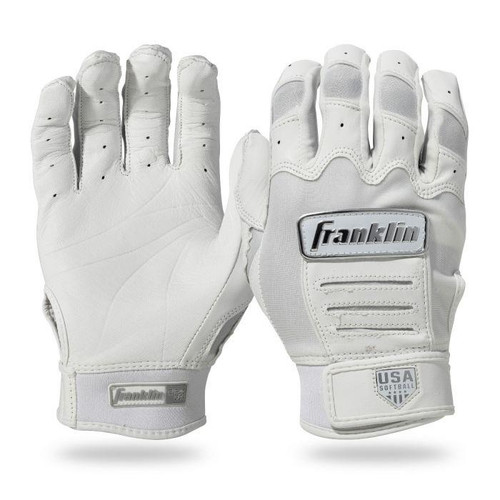Franklin 20711F1 USA Softball Chrome CFX Pro Women's Batting Gloves Franklin 20711F1 USA Softball Chrome CFX Pro Women's Batting Gloves