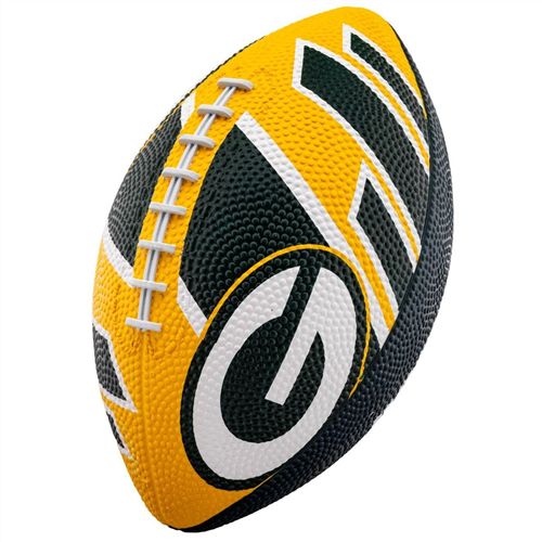 Franklin NFL Packers Mini Rubber Football Franklin NFL Packers Mini Rubber Football