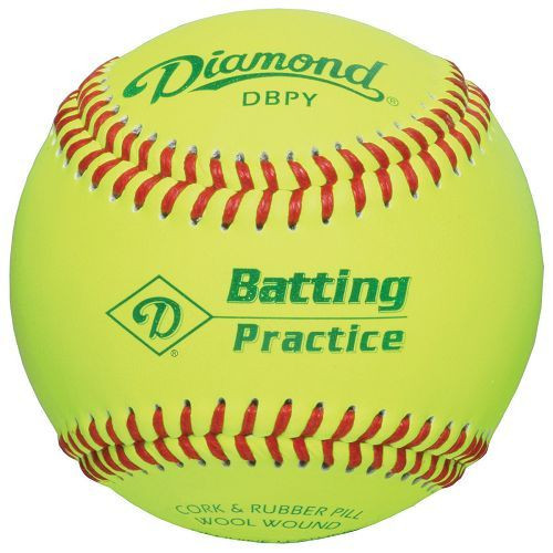 Yellow Leather Practice Ball