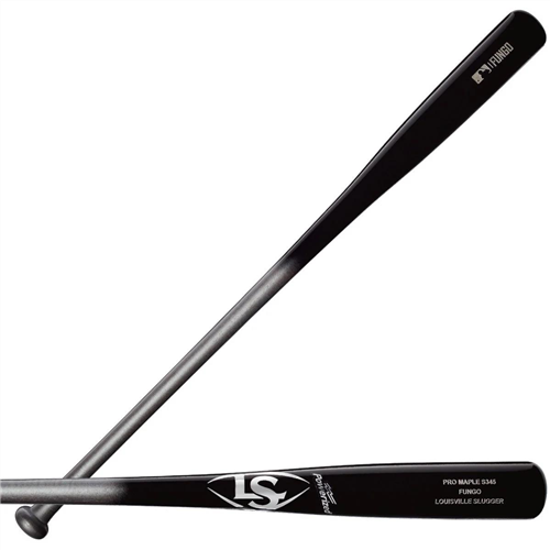 Louisville Slugger S345 Maple Fungo Bat - 35" - Black/Silver