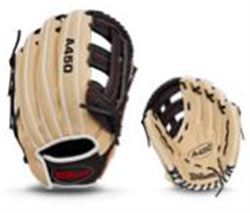 WILSON WBW10147612 A450™ SERIES OUTFIELD GLOVE - 12"