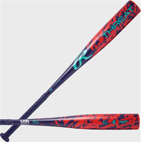 Rawlings 2026 Threat USA Baseball Bat (-12)