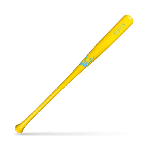 Victus JRODSHOW Pro Reserve Wood Bat - Yellow/Columbia