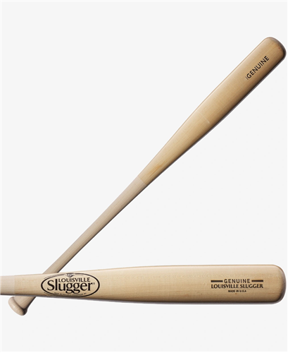 Louisville Slugger Genuine Mix Unfinished Natural Wood Baseball Bat