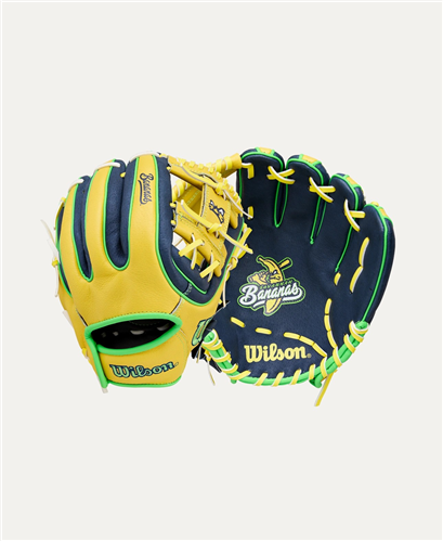 Wilson 2026 BananaBall Youth Baseball Glove - Savannah Bananas - 11"